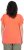 Ulla Popken Wing Sleeve V-Neck Tee Coral Pink - T-paidat - 