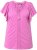 Ulla Popken Wing Sleeve V-Neck Tee Cool Pink - T-paidat - 