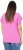 Ulla Popken Wing Sleeve V-Neck Tee Cool Pink - T-paidat - 