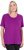 Ulla Popken UPF 50 Quick Drying Tee Blackberry - T-paidat - 