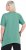 Ulla Popken Quick Drying Pointed Hem Stretch Fit Tee Ivy Green - T-paidat - 