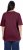 Ulla Popken Basic Round Neck Short Sleeve Relaxed Fit T-Shirt Dark Red - T-paidat - 