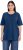 Ulla Popken Basic Round Neck Short Sleeve Relaxed Fit T-Shirt Dark Blue - T-paidat - 