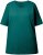 Ulla Popken Basic Round Neck Short Sleeve Relaxed Fit T-Shirt Teal Green - T-paidat - 