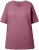 Ulla Popken Basic Round Neck Short Sleeve Relaxed Fit T-Shirt Dark Rose Red - T-paidat - 