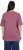 Ulla Popken Basic Round Neck Short Sleeve Relaxed Fit T-Shirt Dark Rose Red - T-paidat - 