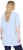 Ulla Popken Basic Round Neck Short Sleeve T-Shirt Light Blue - T-paidat - 