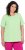 Ulla Popken Essential Round Neck Stretch Tee Light Green - T-paidat - 