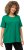 Ulla Popken Essential Round Neck Stretch Tee Emerald Green - T-paidat - 