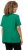 Ulla Popken Essential Round Neck Stretch Tee Emerald Green - T-paidat - 