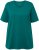 Ulla Popken Essential Round Neck Stretch Tee Dark Emerald - T-paidat - 