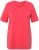 Ulla Popken Essential Round Neck Stretch Tee Dark Coral - T-paidat - 