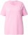 Ulla Popken Essential Round Neck Stretch Tee Pink - T-paidat - 