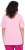 Ulla Popken Essential Round Neck Stretch Tee Pink - T-paidat - 