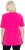 Ulla Popken Essential Round Neck Stretch Tee Magenta Pink - T-paidat - 