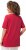 Ulla Popken Essential Round Neck Stretch Tee Dark Pink - T-paidat - 
