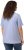 Ulla Popken Essential Round Neck Stretch Tee Sky Blue - T-paidat - 