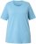 Ulla Popken Essential Round Neck Stretch Tee Light Teal - T-paidat - 