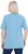 Ulla Popken Essential Round Neck Stretch Tee Light Teal - T-paidat - 
