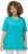 Ulla Popken Essential Round Neck Stretch Tee Deep Aqua - T-paidat - 