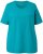 Ulla Popken Essential Round Neck Stretch Tee Teal - T-paidat - 