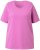 Ulla Popken Essential Round Neck Stretch Tee Cool Pink - T-paidat - 