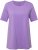 Ulla Popken Essential Round Neck Stretch Tee Pale Lilac - T-paidat - 