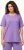 Ulla Popken Essential Round Neck Stretch Tee Pale Lilac - T-paidat - 