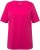 Ulla Popken Essential Round Neck Stretch Tee Fuchsia Pink - T-paidat - 