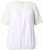 Ulla Popken Lace Yoke Short Sleeve T-Shirt Snow White - T-paidat - 