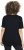 Ulla Popken Scoop Neck Short Sleeve Tee Black - T-paidat - 