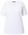 Ulla Popken Scoop Neck Short Sleeve Tee White - T-paidat - 