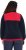 Ulla Popken Color Block Teddy Fleece Jacket Navy - Naisten hupparit ja collegepaidat isot koot - 