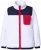 Ulla Popken Color Block Teddy Fleece Jacket Snow White - Naisten hupparit ja collegepaidat isot koot - 