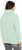 Ulla Popken Ribbon Detail Turtleneck Sweatshirt Mint Green - Naisten hupparit ja collegepaidat isot koot - 