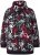 Ulla Popken Ribbon Print Turtleneck Sweatshirt Black - Naisten hupparit ja collegepaidat isot koot - 