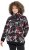 Ulla Popken Ribbon Print Turtleneck Sweatshirt Black - Naisten hupparit ja collegepaidat isot koot - 
