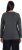 Ulla Popken Basic Round Neck Long Sleeve Slim Fit Cotton Tee Charcoal - T-paidat - 
