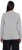Ulla Popken Basic Round Neck Long Sleeve Slim Fit Cotton Tee Light Grey Melange - T-paidat - 