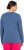 Ulla Popken Basic Round Neck Long Sleeve Slim Fit Cotton Tee Ink Blue - T-paidat - 