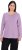 Ulla Popken Basic Round Neck Long Sleeve Slim Fit Cotton Tee Lavender - T-paidat - 