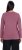 Ulla Popken Basic Round Neck Long Sleeve Slim Fit Cotton Tee Dark Rose - T-paidat - 