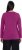 Ulla Popken Basic Round Neck Long Sleeve Slim Fit Cotton Tee Berry - T-paidat - 