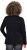 Ulla Popken Holiday Long Sleeve Graphic Tee Black - Painetut T-paidat naisille - 
