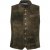 jP1880 Finest Goat Suede Traditional Vest Dark Brown - Trachten & Oktoberfest - Oktoberfest-asut isoissa kooissa (Trachten)