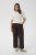 Kaffe Curve Mille Wide Pants Coffee Brown - Kangashousut - 