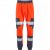 Leo Hawkcombe Ecoviz High Performance Ballistic Stretch Trousers Hi-Vis Orange/Navy - Työvaatteet - Miesten Työvaatteet Isot Koot - 2XL-10XL