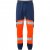 Leo Hawkridge Ecoviz High Performance 4X Stretch Trouser Hi-Vis Orange/Navy Print - Työvaatteet - Miesten Työvaatteet Isot Koot - 2XL-10XL