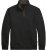 Double Outfitters MTOP-1163 Puolivetoketjullinen collegepaita Musta - Hupparit ja collegepaidat - Miesten hupparit ja collegepaidat isot koot