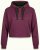 Nora Mikken KAMILLA Cropped Hoodie Mauve Wine - NAISTEN VAATTEET XS-XXL - 